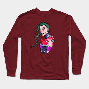 Cyberpunk Chick 3 Long Sleeve T-Shirt